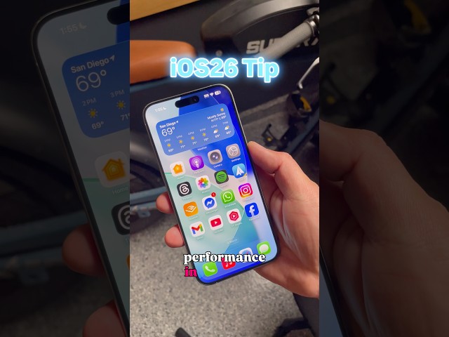 Tip to improve your iPhone’s battery performance in iOS26