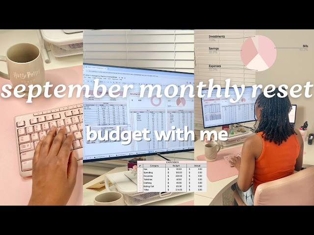MONTHLY RESET | SEPTEMBER 2026 BUDGET | Budget With Me | How to Budget for Beginners | MONETS MONEY