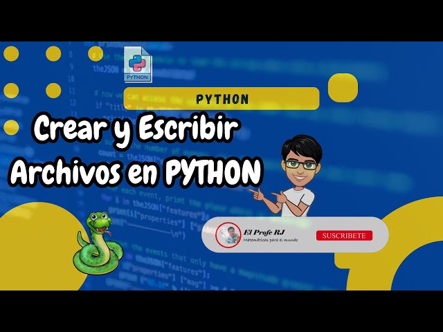 Class #30 | Creating and Writing Files in Python