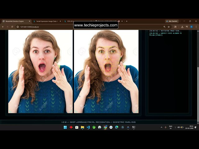 Facial Expression Recognition Using Deep Learning | Biometric Analysis Project