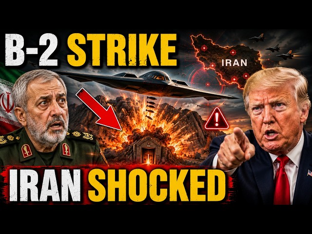 30,000-POUND BUNKER BUSTERS HIT IRAN — THEN THIS HAPPENED