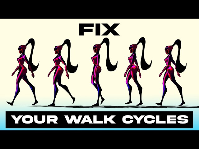 Your Walk Cycles Look Like Trash...Here's how you fix them