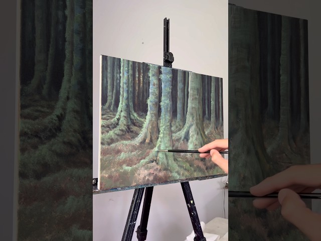 Why you can copy a tutorial but can’t paint your own photo 🖌️ #paint #acrylicpainting #arttutorial