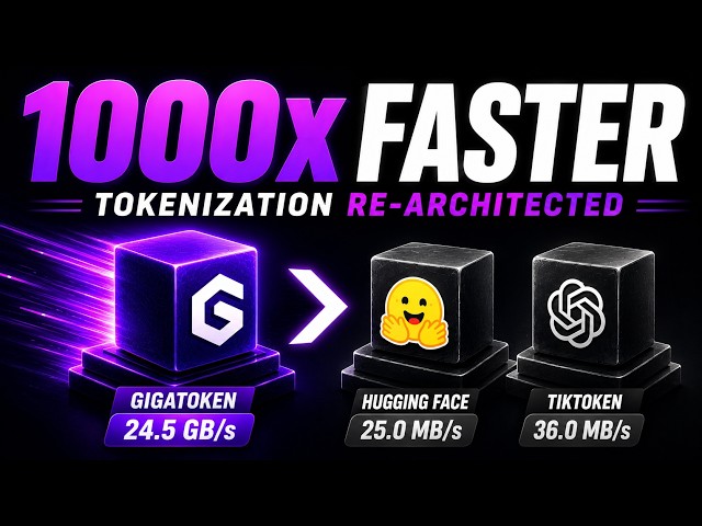 How Gigatoken Tokenizes 1000x Faster Than Rust