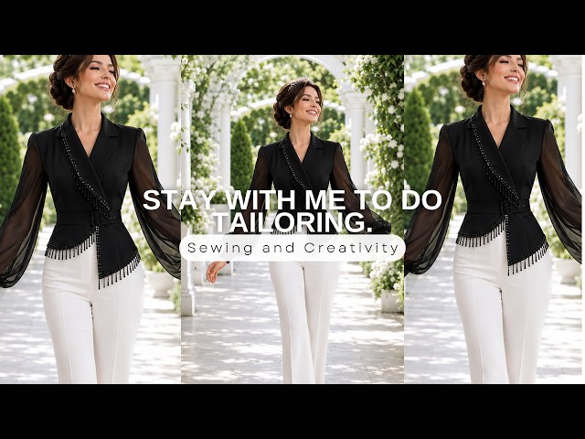 Women’s Garment Sewing: Pattern Making from Start to Finish🤍✨