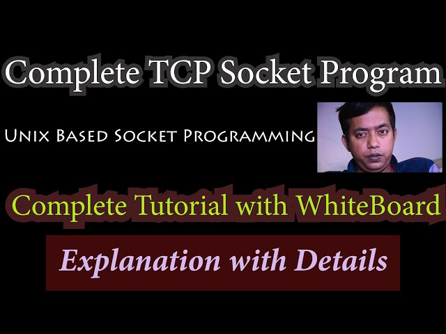 socket programming in c | socket programming | tcp socket programming in c | tcp socket for beginner