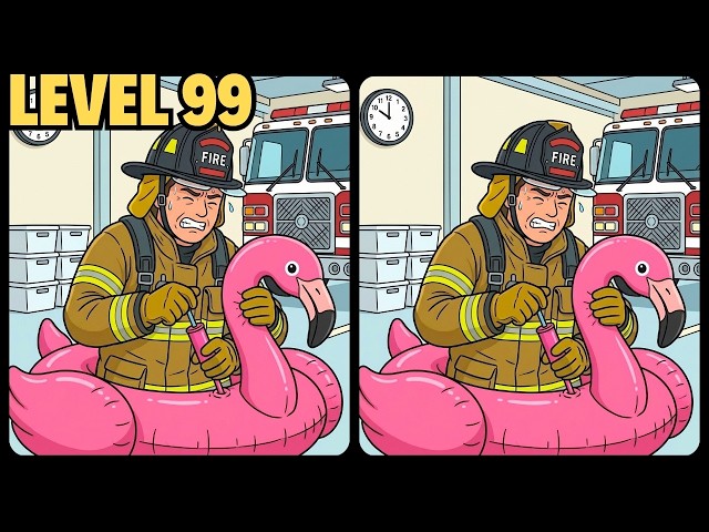 Spot The Difference 🧩 Ultimate Focus Test! 👁️ Can Your Brain Handle This? 🧠🔥 #572