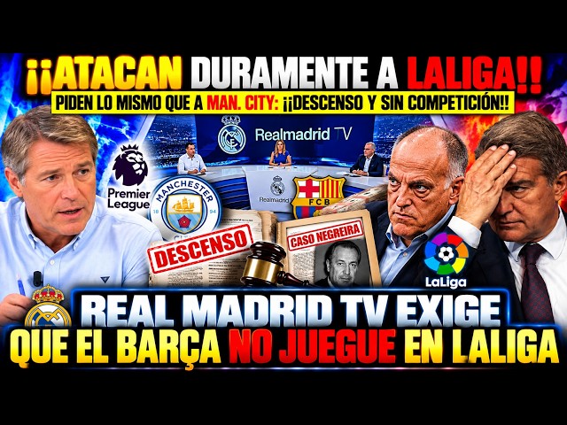 🚨¡¡REAL MADRID TV SE PLANTA!! ¡¡Tebas EN EL PUNTO DE MIRA Y EL CASO NEGREIRA EXPLOTA TRAS EL BOMBAZO