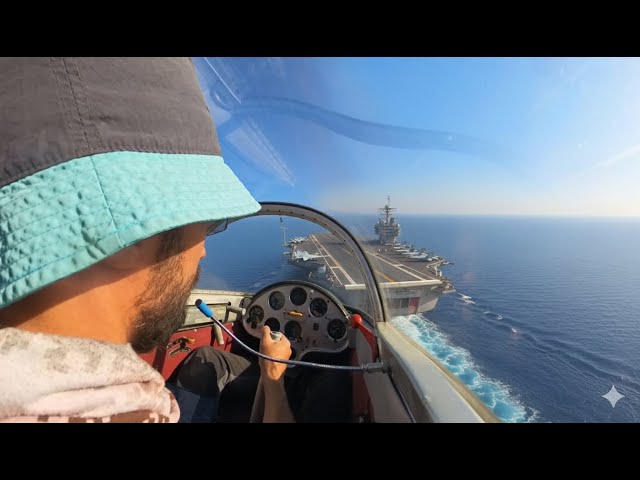 How to land Blanik on aircraft carrier! [RL 360]