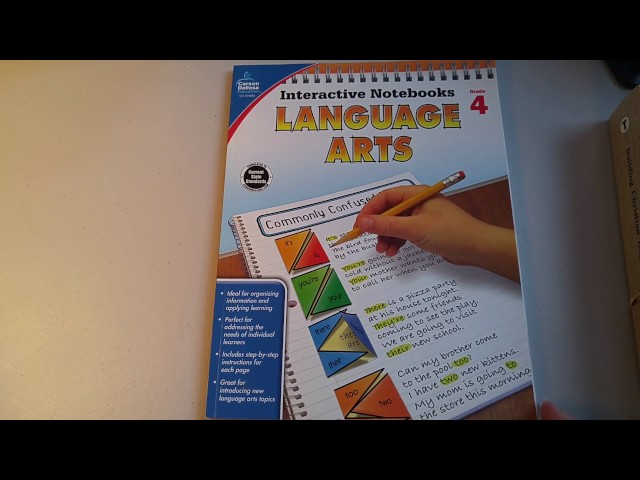 Interactive Notebook Language Arts 4