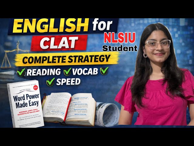 English for CLAT 💯 | Complete Strategy to Improve Reading, Vocab & Speed, How  I Improved vocabulary