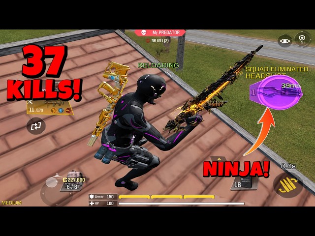 New 37 Kills Ninja Prospective Intense Full CODM BR Gameplay Call of Duty Mobile COD Mobile!