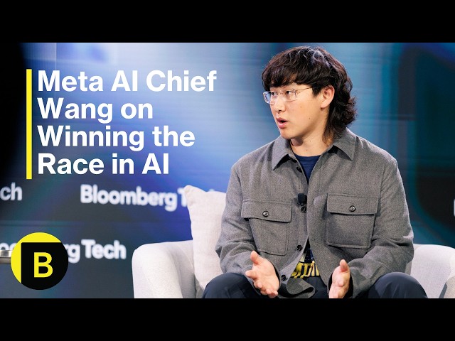 Meta AI Chief Wang on Winning the Race in AI