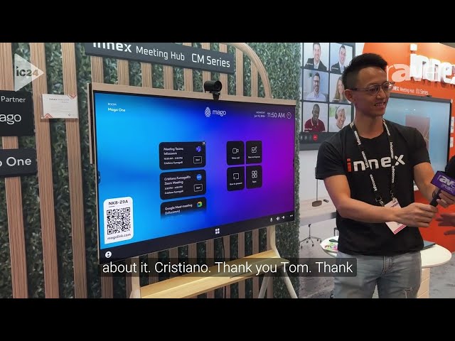 Infocomm2024 debut of Mago One a collaboration between Funtech and Mago | FunTech Innovation