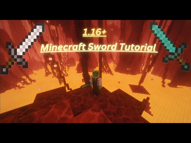 The only minecraft sword tutorial you will ever need to get started