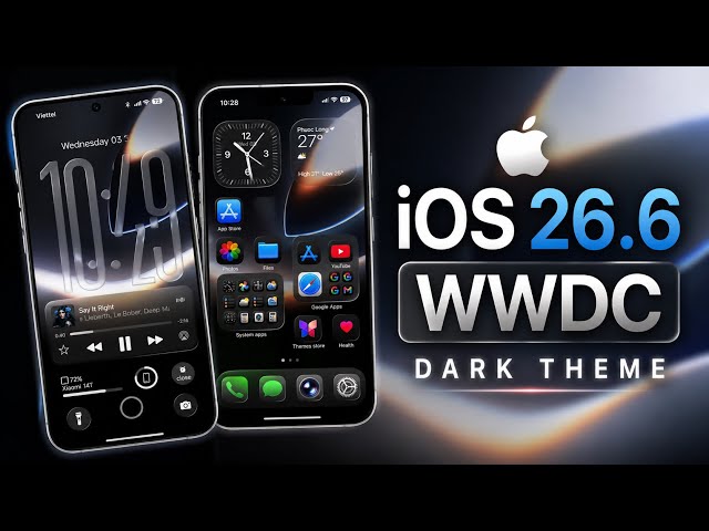 Install iOS 26.6 WWDC Dark Theme On Xiaomi Devices - MTZ Only