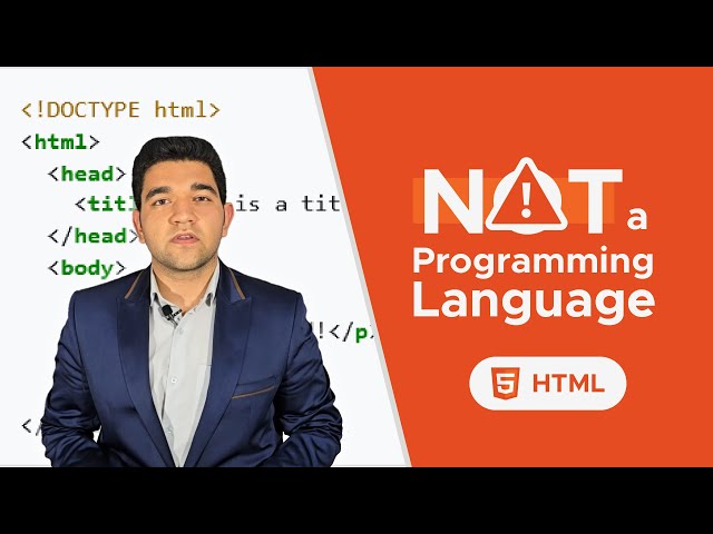 Why HTML is NOT a Programming Language (Beginner Myth Busted)