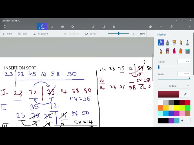 Python Programming #19 Insertion Sort