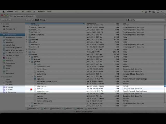 21. Learning about theme structures by reviewing core Drupal themes (a Drupal how-to)