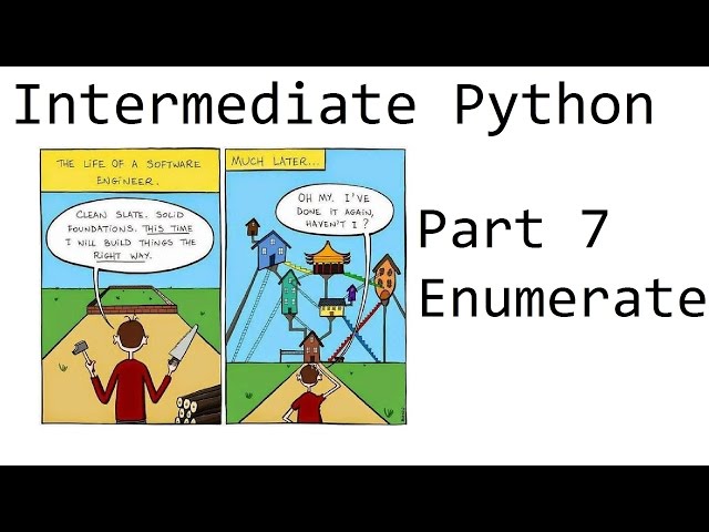 Enumerate - Intermediate Python Programming p.7