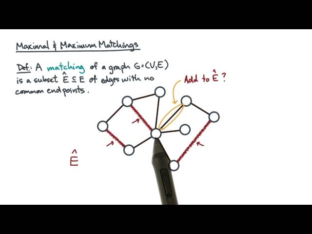 Maximal and Maximum Matchings