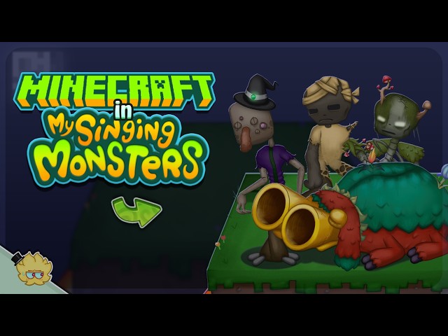 MINECRAFT in MSM!? - Full Song (WAVE 2) | My Singing Monsters