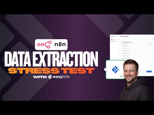 Stress Testing n8n Document Data Extraction – n8n & easybits Extractor Workflow