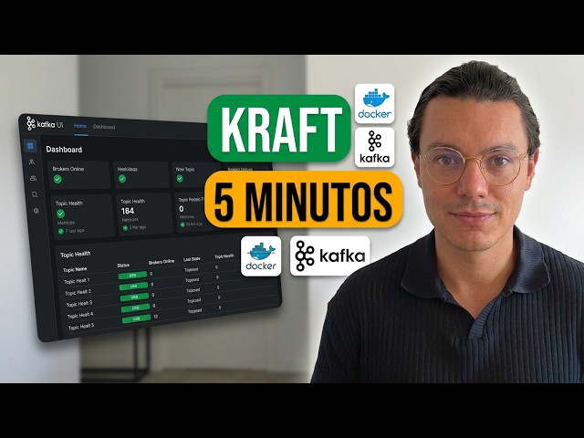 Deploy Apache Kafka in Docker with Kraft in 6 Minutes (Step by Step)