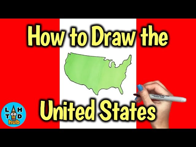 How to Draw the United States of America