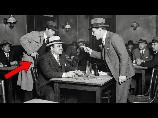 A Mobster INSULTED Al Capone at His Table — What Happened in 90 Seconds Changed Chicago