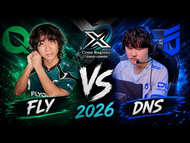 FlyQuest vs DNS | Gryffin vs Pyosik in the Cross Regional Cup, the last American hope