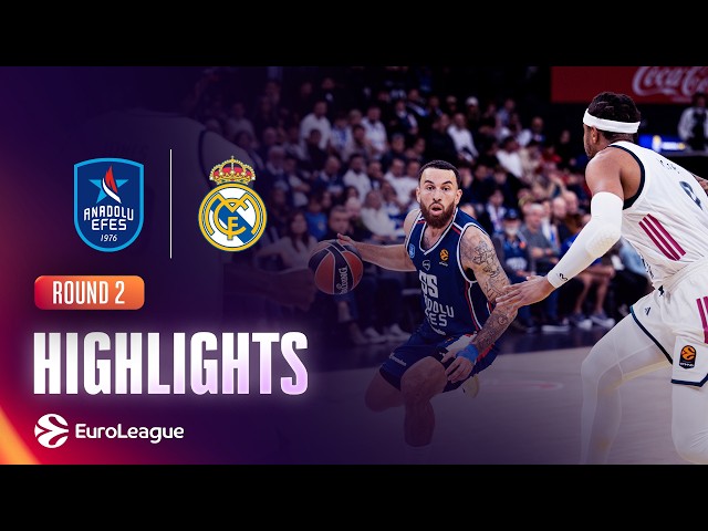 Anadolu Efes - Real Madrid | R2 RESÚMENES DE BALONCESTO 2026-27