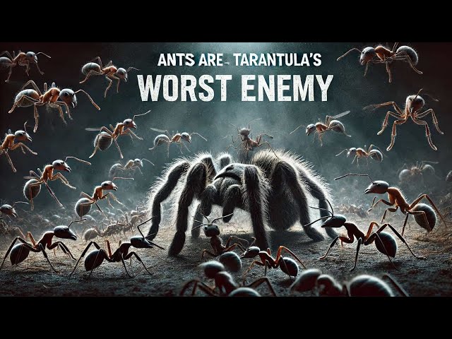 Why ANTS are a Tarantula's WORST ENEMY !!!