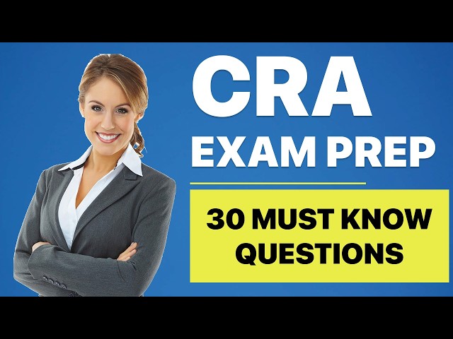RACC CRA Exam Prep Questions - Practice Test
