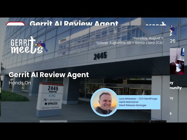 Gerrit AI Review Agent - hands on