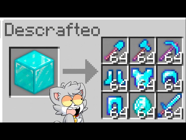 Minecraft Pero LOS CRAFTEOS están AL REVÉS 😂