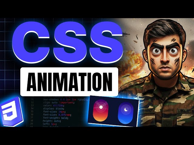 Animation in CSS from zero | CSS Full course #07