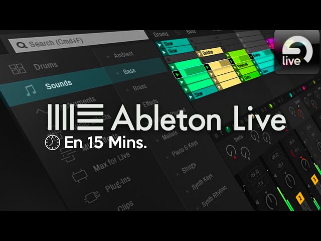 ABLETON LIVE in 15 minutes (Getting Started)