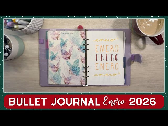 ✨Plan With Me Enero 2026 ✨ Bullet Journal | Christmas Hug #29