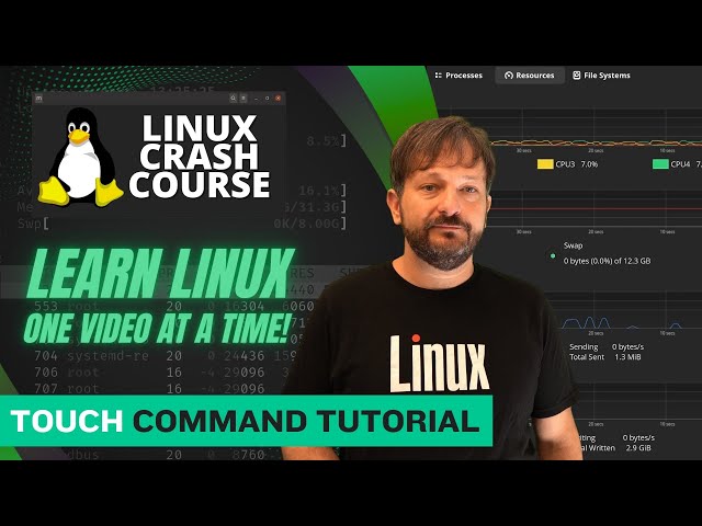 Touch Command Made Easy (Linux Crash Course)