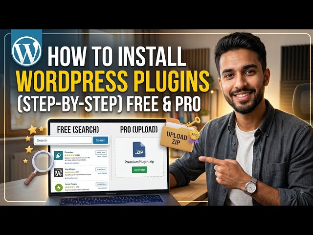 How to install a WordPress Plugin from Zip File Step-by-Step Guide