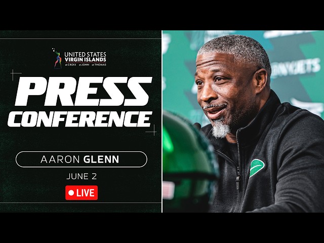 Aaron Glenn OTA Press Conference (6/2) | New York Jets