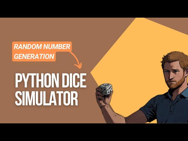 Using Python to generate Random Numbers - Building Dice in Python