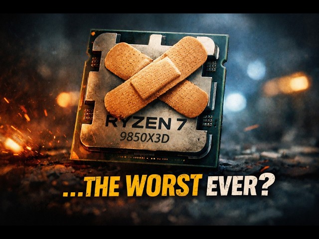 9850X3D is a DISAPPOINTMENT and without BIOS tuning 9800X3D is TICKING time bomb! 💥