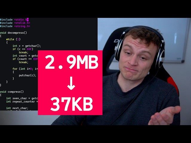 Run-Length Encoding in C - Compression from Scratch