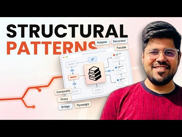 7 Structural Design Patterns Explained | Adapter, Decorator, Facade & More (LLD)