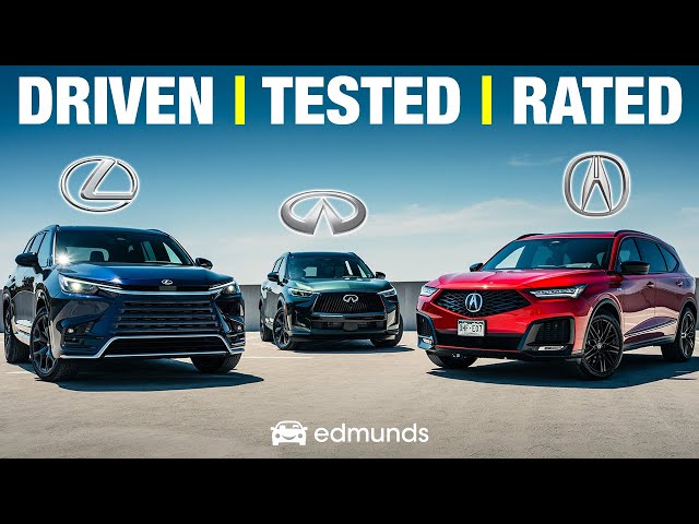 Acura MDX vs. Lexus TX vs. Infiniti QX60: Which Is the Best 3-Row Luxury SUV?