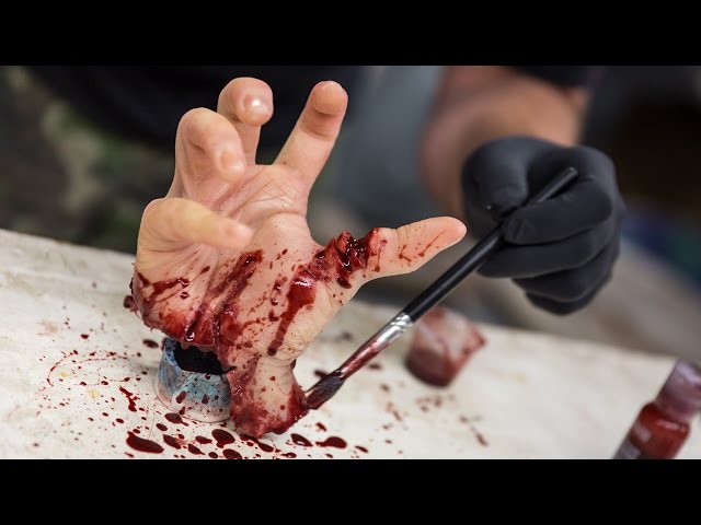 How To Make a Gory Hand Prop for Halloween!