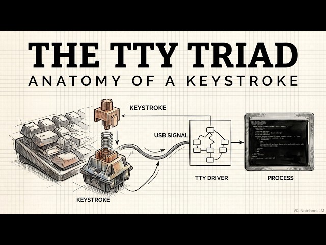 The Anatomy of a Keystroke: Deconstructing the TTY Triad