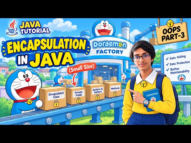 📦 Encapsulation in Java Explained in simple way !
